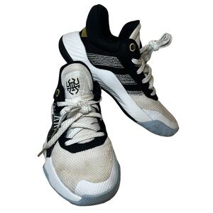 Adidas D.O.N Issue #1 Spiderman Edition Sneakers White/Black EH2434 Men's Size 6